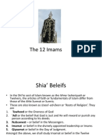 The 12 Imams Revision Chart