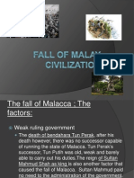 Fall of Malay Civilization