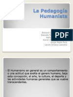 La Pedagogía Humanista