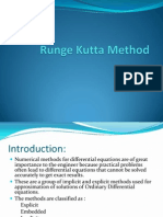 Runge Kutta Method. 1