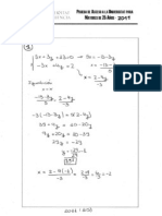 Exámenes de Matemáticas Resueltos Acceso Mayores de 25 Años (UV)