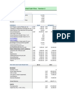 SA Automotive Projected Cash Flow - Version 2: Constants