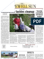 Association Tackles Cleanup: Township Committee Introduces Budget