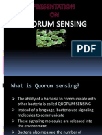 Quorum Sensing