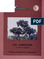 Cultivo de La Uva Caimarona