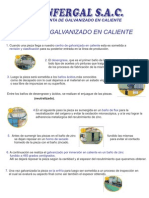 Proceso de Galvanizado en Caliente