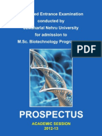 Jnu Prospectus