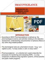 PHARMACOVIGILANCE