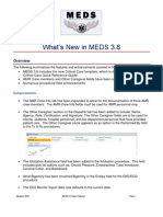 MEDS 3.8 Quick Reference Guide