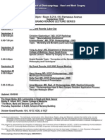 Monday, 5:00pm - Room S-214, 513 Parnassus Avenue September 2008 Grand Rounds Lecture Series