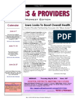 Payers & Providers Midwest Edition - Issue of May 1, 2012