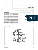 TDA2030A: 18W Hi-Fi Amplifier and 35W Driver