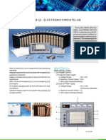 Linear Circuits Lab (2) - Electronic Circuits Lab: Specifications