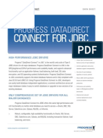 Progress Datadirect: Connect For JDBC