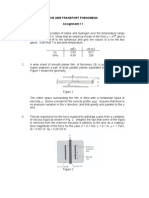 Che 4009 Transport Phenomena Assignment # 1