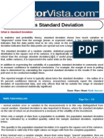 What Is Standard Deviation