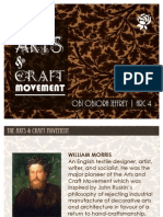 The Arts and Craft Movement