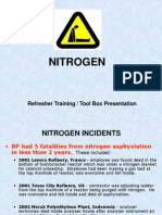 Nitrogen Tool Box Talk