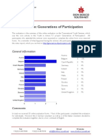 REP Generations of Participation Evaluation Seminar