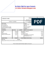 Salary Slip Format 2