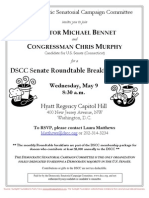 DSCC Senate Roundtable Breakfast Briefing 