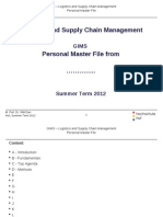 GIMS - Logistics and SCM - Personal Master File