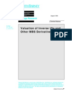 Valuation of Inverse IOs and Other MBS Derivatives