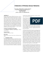 Distributed Fault Detection of Wireless Sensor Networks: Jinran Chen, Shubha Kher, and Arun Somani