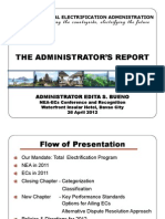 The Administrator's Report 2012