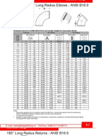 ANSI B16.9 Elbow