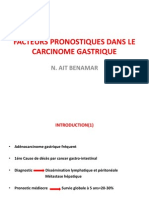 8 - Facteurs Pronostiques Dans Le Carcinome Gastrique - PR Ait Benamar