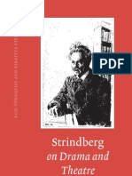 Strindberg On Drama Tornquist Steene