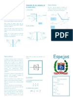 Fisica-Triptico Espejos