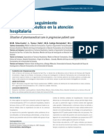 Situacion Del Seguimiento Farmacoterapeutico en La Atencion Hospitalaria