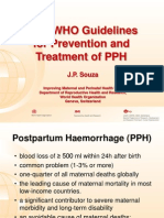 Souza - New WHO PPH Guidelines