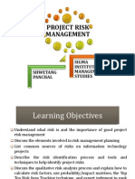 Project Risk Management: Shwetang Panchal Sigma Institute of Management Studies