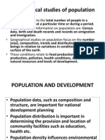 Lecture 6 GEOG 102, Population