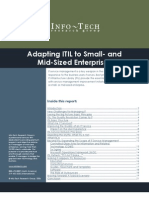 Adapting ITIL To Small-And Mid-Sized Enterprises: Inside This Report