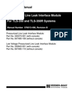 Pressurized Line Leak Interface Module For TLS-350 and TLS-350R Systems