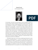 Autobiographical Sketch - Ahmed Zewail 