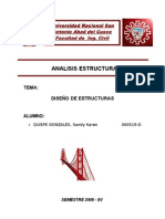 Diseño de Estructuras