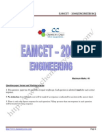 Eamcet 2008 Engg