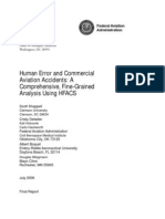 Human Error and Commercial Aviation Accidents: A Comprehensive, Fine-Grained Analysis Using HFACS