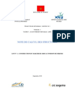 NOTE DE CALCUL MGP Meknès PDF