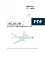 Flight Testing Guidelines - Transport at Ions Category