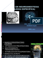 Liquidos en Neuroanestesia