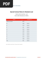 Special Contract Rules For Standard Lead: Quality: Lead and Lead Alloys - Lead BS EN 12659:1999 (Material No. PB970R)