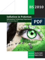 Inflation in Pakistan Economics Report