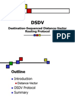 Destination-Sequenced Distance-Vector Routing Protocol