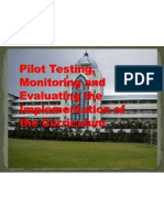 Pilottestingmonitoringandevaluatingtheimplementation 111111030721 Phpapp01